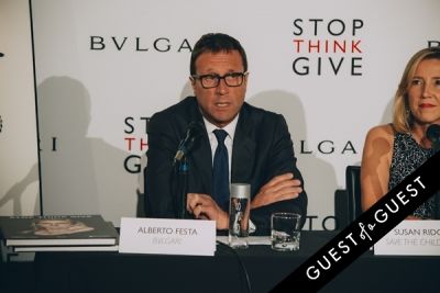 alberto festa in BVLGARI Partners With Save The Children To Launch 