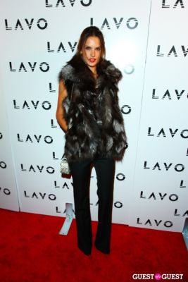 alessandra ambrosio in Grand Opening of Lavo NYC