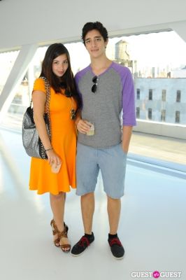alexandra voyatzakis-and-alec-gagliotti in The HINGE App New York Launch Party