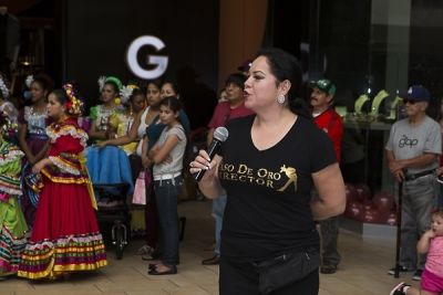 alicia mendibles in The Shops at Montebello Hispanic Heritage Month Event