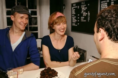 alison nelson in Grand Opening Chocolate Bar West Village