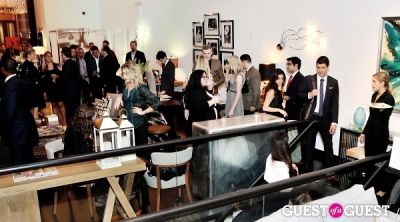 alyse whitney in Luxury Listings NYC launch party at Tui Lifestyle Showroom