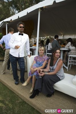 amy fleetwood--and-spoon-singh in Third Annual Veuve Clicquot Polo Classic Los Angeles