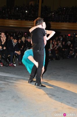 amy graeff in Richie Rich's NYFW runway show