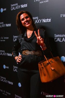 ana berry in AT&T, Samsung Galaxy Note, and Rag & Bone Party