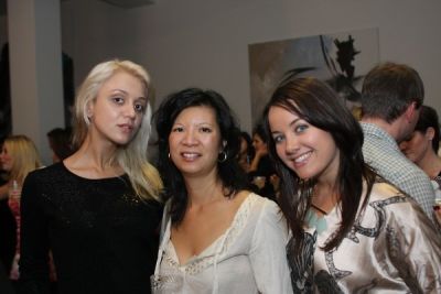 meagan cignoli in Miami in New York: Party at the Chelsea Art Museum