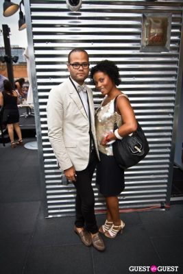 andre edwards in Sunset Brunch Club at STK Rooftop