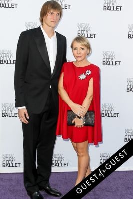 andrei kirilenko in NYC Ballet Fall Gala 2014