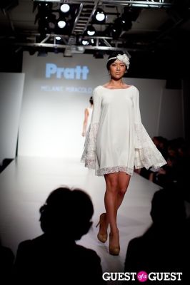 angel pai in The Pratt Fashion Show with Honoring Hamish Bowles with Anna Wintour 2011