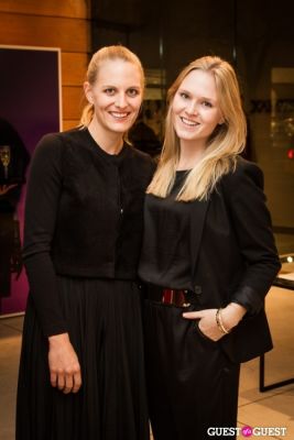 anika apenbrink in SportMax and ELLE Celebrate the Holidays!