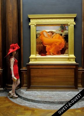annika connor in Frick Collection Flaming June 2015 Spring Garden Party