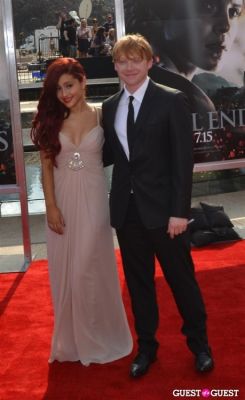 ariana grande in Harry Potter And The Deathly Hallows Part 2 New York Premiere