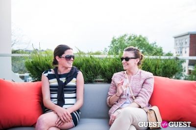 melissa malski in Room & Board Rooftop Party