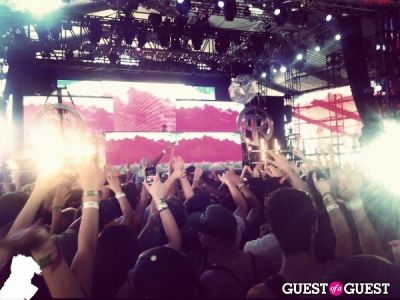 at porter-robinson-set in Coachella Weekend One Festival & Atmosphere