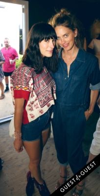 athena calderon in Cynthia Rowley co-hosts a beach-backyard party in Montauk with Pret-à-Surf and Sleepy Jones