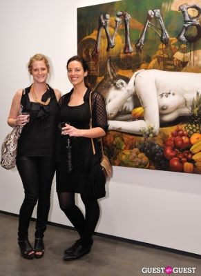 audrey lindsay in Ronald Ventura: A Thousand Islands opening at Tyler Rollins Gallery