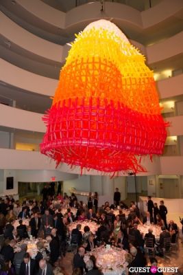 aviary in Guggenheim Works and Process Gala 2014