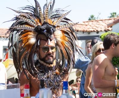 azim majid in Coachella: GUESS HOTEL Pool Party at the Viceroy, Day 2