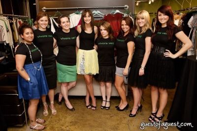 amy lee in The Green Room NYC Trunk Show 