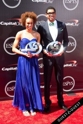 karl anthony-towns in The 2014 ESPYS at the Nokia Theatre L.A. LIVE - Red Carpet