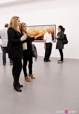 brittany summit in Kim Keever opening at Charles Bank Gallery