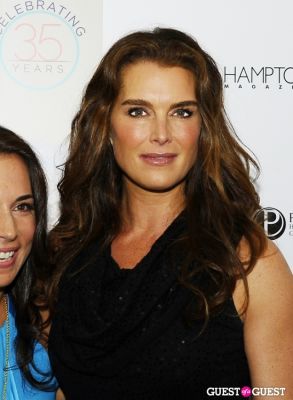 brooke shields in Hamptons Magazine Memorial Day Weekend Party