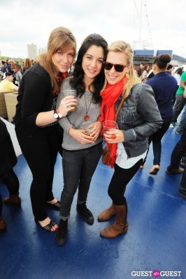 emily white in New York's 1st Annual Oktoberfest on the Hudson hosted by World Yacht & Pier 81
