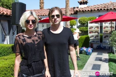 caroline d-amore in Coachella: GUESS HOTEL Pool Party at the Viceroy, Day 2
