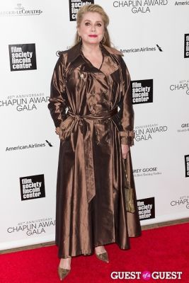 catherine deneuve in 40th Annual Chaplin Awards honoring Barbra Streisand