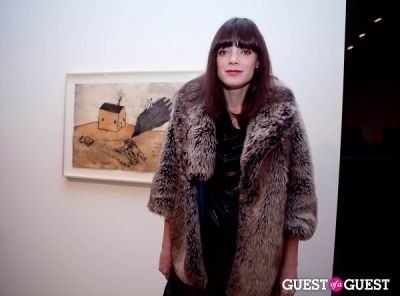 catherine townsend in David Lynch 'Naming' Opening Reception