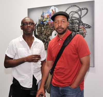 michael forbes in Ronald Ventura: A Thousand Islands opening at Tyler Rollins Gallery