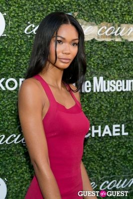 Chanel Iman in Michael Kors 2013 Couture Council Awards