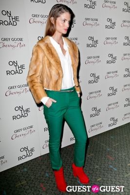 charlbi dean in NY Premiere of ON THE ROAD