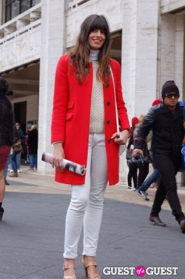 chelsea claridge in NYFW: Street Style from the Tents Day 5