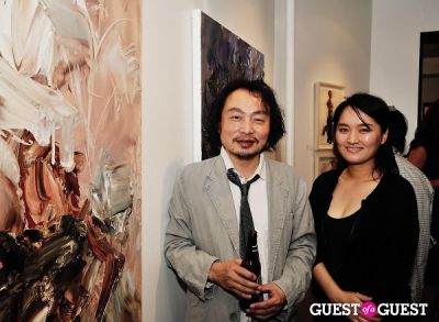 chen ping in Unseen Forest - New Paintings by Chen Ping opening