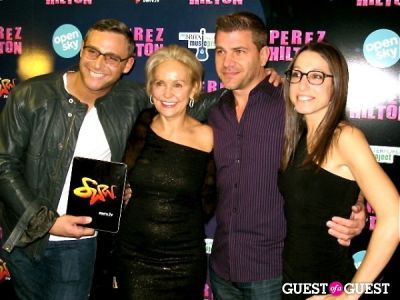 nicole bandklayder in Perez Hilton's One Night in NYC /Open Sky Project