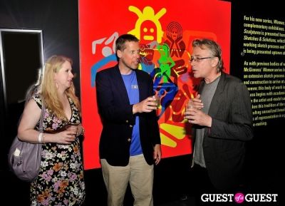 christian damgaard in FLATT Magazine Closing Party for Ryan McGinness at Charles Bank Gallery