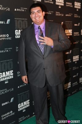 christian lopez in 2011 Huffington Post and Game Changers Award Ceremony