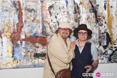 christopher wicks in Preview Party for Billy Zane's Solo Art Exhibition: 