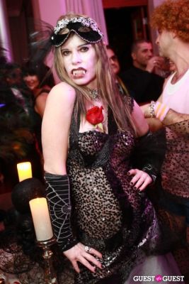 cindy guyer in R. Couri Hay's Le Bal Vampire II Halloween party at home 2010
