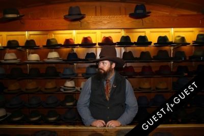 collin blair in Stetson and JJ Hat Center Celebrate Old New York with Just Another, One Dapper Street, and The Metro Man