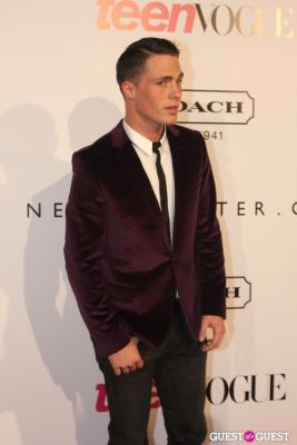 colton haynes in 9th Annual Teen Vogue 'Young Hollywood' Party Sponsored by Coach (At Paramount Studios New York City Street Back Lot)