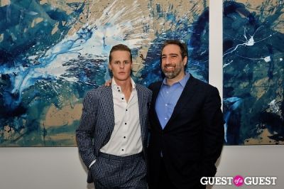adam greenberger in Conor Mccreedy - African Ocean exhibition opening