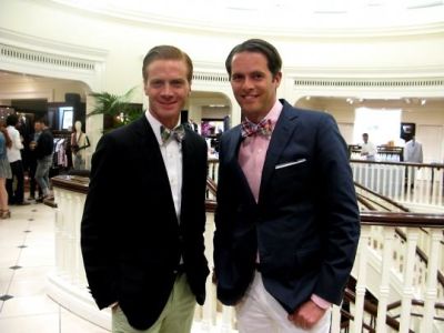 arthur wayne in Social Primer for Brooks Brothers Launch