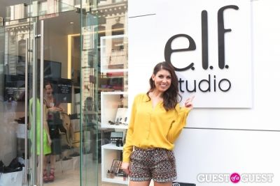 courtney nejedly in e.l.f. Studio Grand Opening