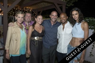 dan gladstone in The Untitled Magazine Hamptons Summer Party Hosted By Indira Cesarine & Phillip Bloch