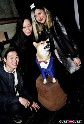makiko okada in Menswear Dog's Capsule Collection launch party