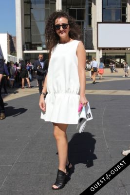 dana alhanbali in NYFW Style From the Tents: Street Style Day 1