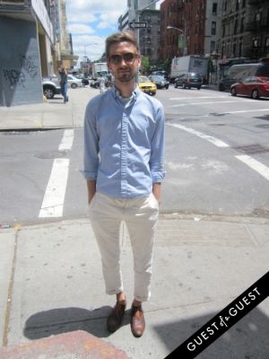 daniel martynetz in Summer 2014 NYC Street Style