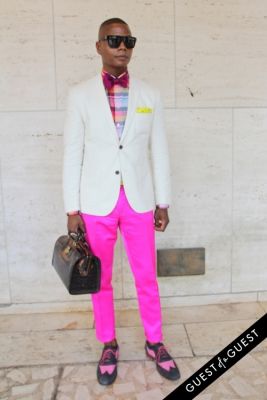 dante blakely in NYFW Style From the Tents: Street Style Day 3